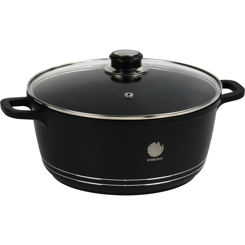 Latitude Run Birkle Braiser with Lid, 4.3