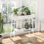 Wane Plant Table Indoor, 2 Tier Bamboo Plant Stand-806758732