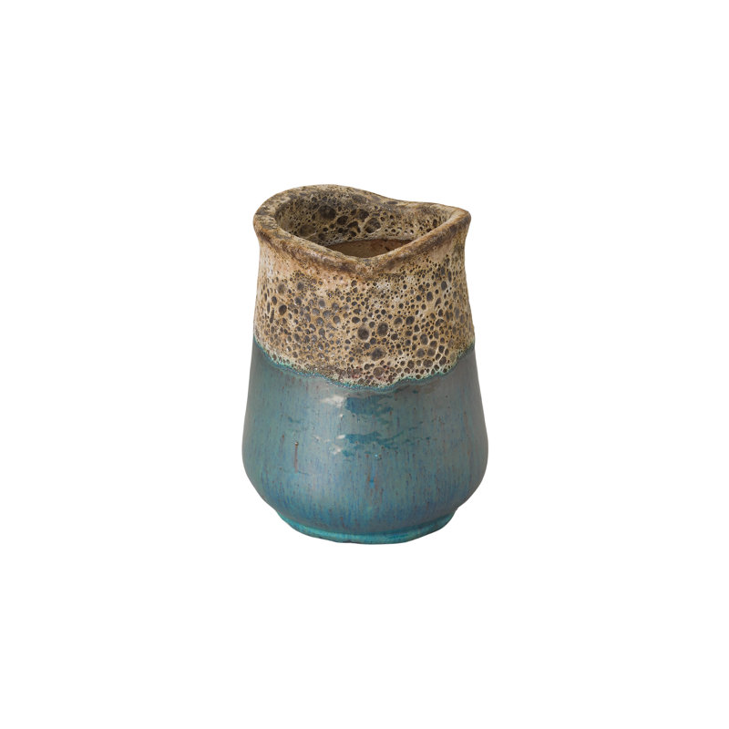 Billitteri Handmade Ceramic Planter, 14.5" H x 11" W x 11" D