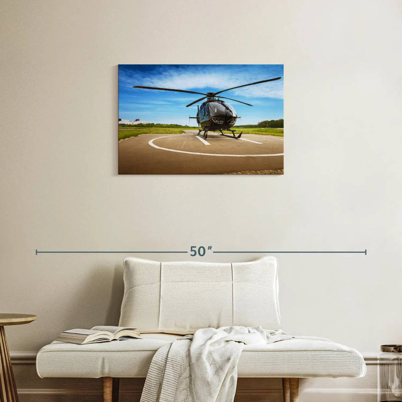 Mehar Helicopter, 20" H x 30" W