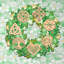 Murale porte-couronne irish celtique