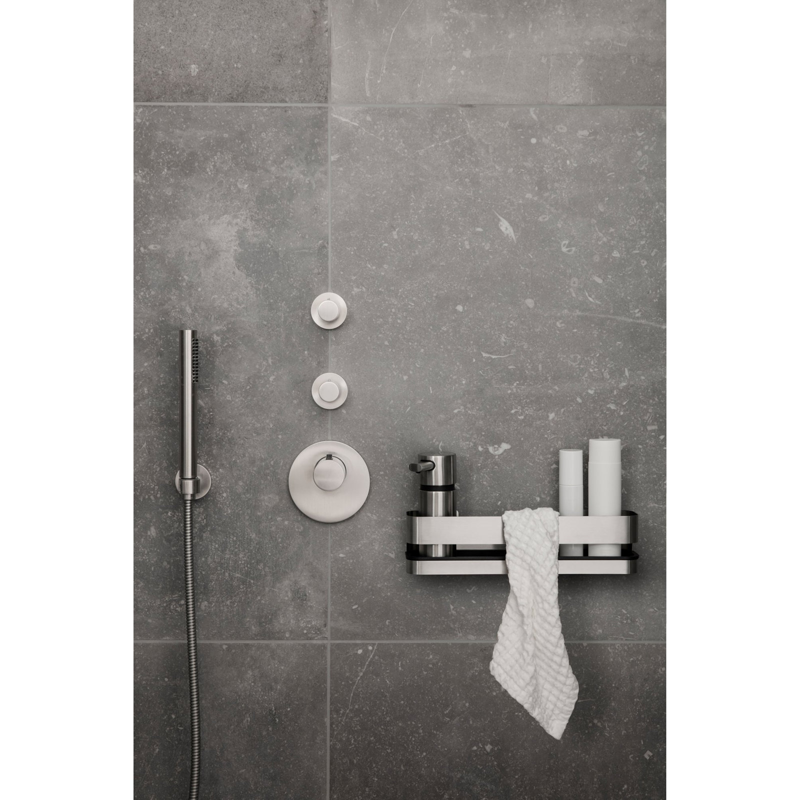 NEXIO Shower Caddy, 3.3465" H x 13.3858" W x 3.0709" D
