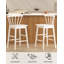 Tabouret de comptoir moderne en bois massif de 24 po, tabourets pour îlot de cuisine avec dossier-1666775512-1665925906