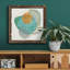 Cactus vignette I - cadre photo, reproduction d'art sur toile-2029753096-2029536569