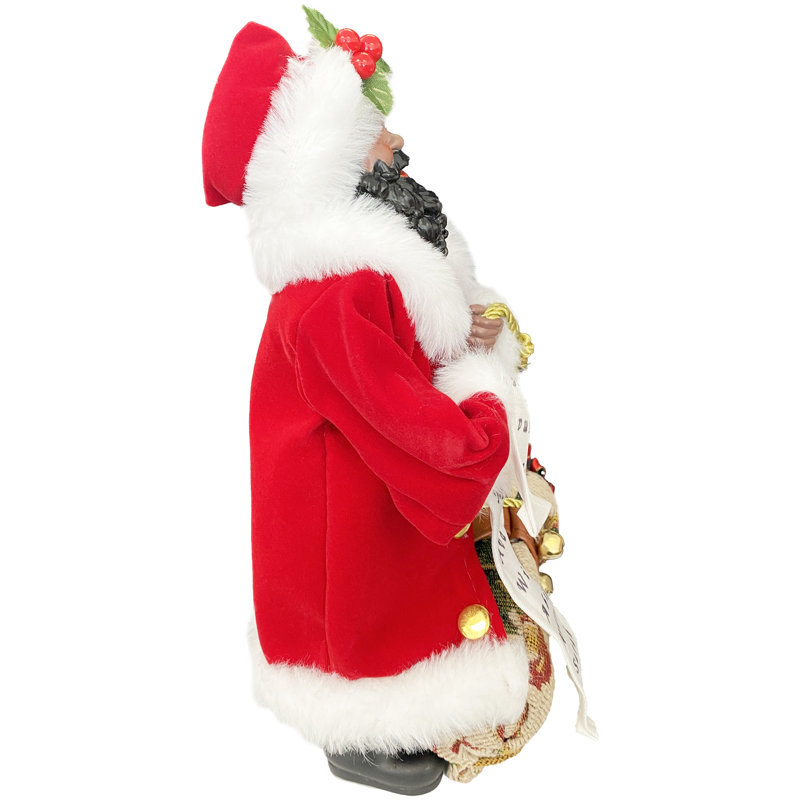 12 Â« Le PÃ¨re NoÃ«l noir qui vÃ©rifie sa liste Â»