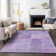 Premium Machine Washable Prisco Lavender Rug