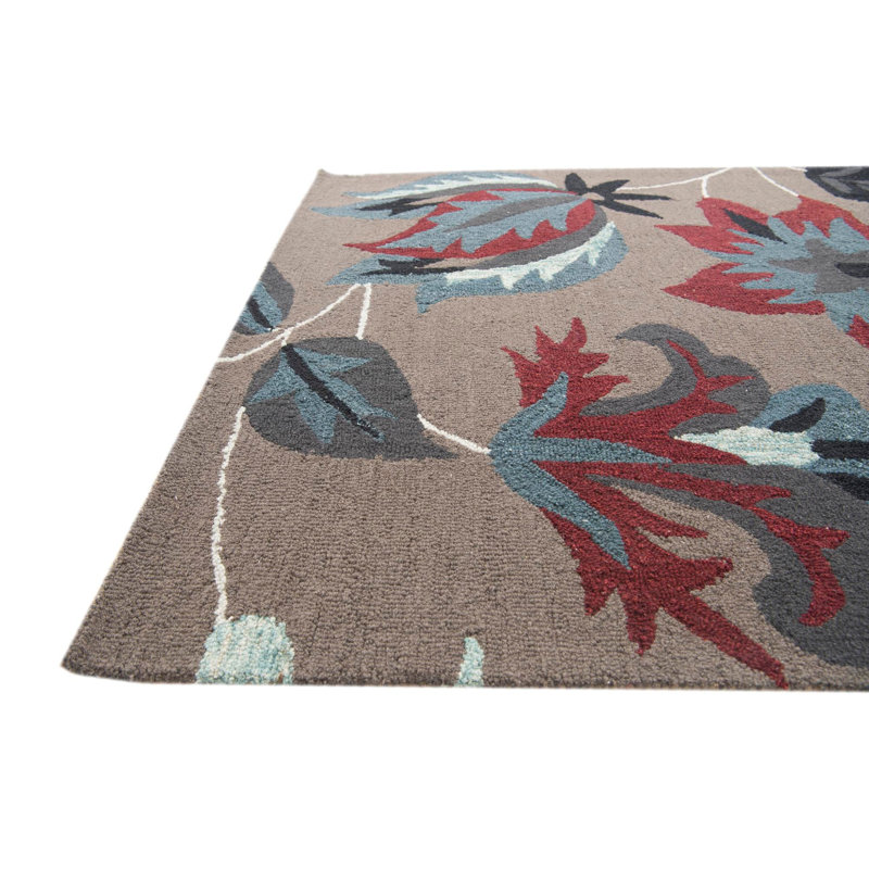 Tapis gris foncé Mullan