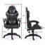 Inbox Zero Adjustable Reclining Ergonomic Faux Leather Swiveling PC & Racing Game Chair-873492486