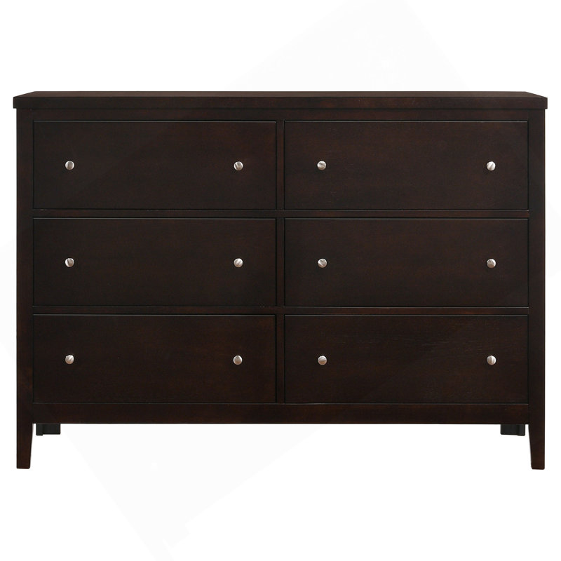 Commode 6 tiroirs Wedgewood Cappuccino, Cappuccino