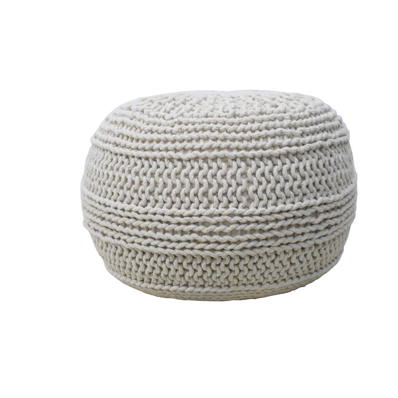 Repose-pieds Speegle, Laine beige