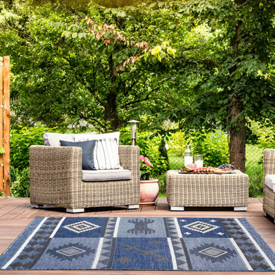 Tubbs Southwestern Indoor / Outdoor Rug