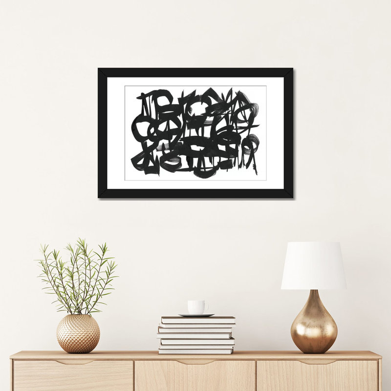 « the collectif unconscience i », impression sur toile, Papier d'art encadré noir, H 16 po x l 24 po x P 1 po