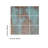 Blue Bronze Kitchen Backsplash Tile Sticker