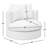 Freya Oversized Down Fill Swivel Barrel Chair-368330765