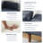 Alexender Futon Sofa Bed Couch Memory Foam Futon Convertible Bed Sleeper for Living Room,Small Space-1913007413