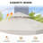 8 pi L 8 pi. D Pavillon de jardin en acier-93869507