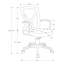 Chaise de bureau à hauteur ajustable, structure en maille grise et en métal noir, pour une meilleure assise ergonomique