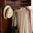 Solid Rubber Wood Entryway Hall Tree