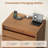 22.83'' 2-drawer Nightstand With Charging Station & Led Lights