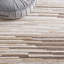 Tapis brun / beige en laine / coton touffeté à la main Martha Stewart 300-86777590