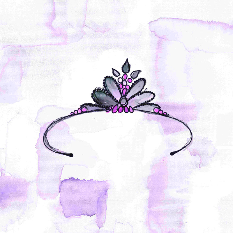 Couronne mignonne 2, H 36 po x l 36 po