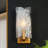 1- Light Dimmable Glass Wall Sconce ETL Certified