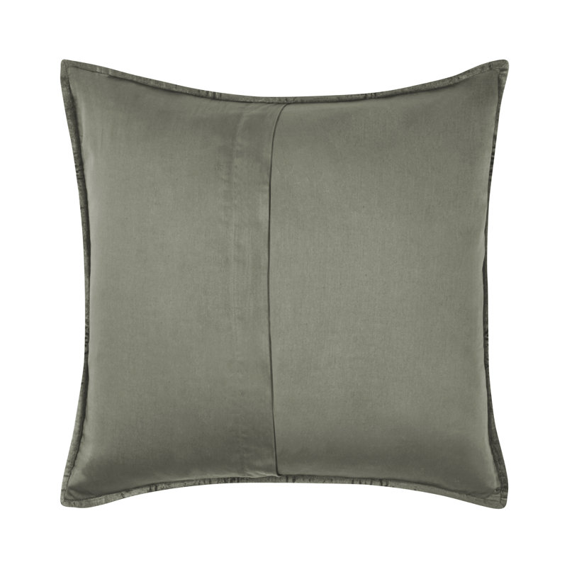 Bari 4-Piece Velvet Rayon Quilt Set, King Quilt + 3 Euro Shams, Gray