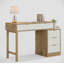 Petit bureau d'ordinateur avec tiroirs-263560375