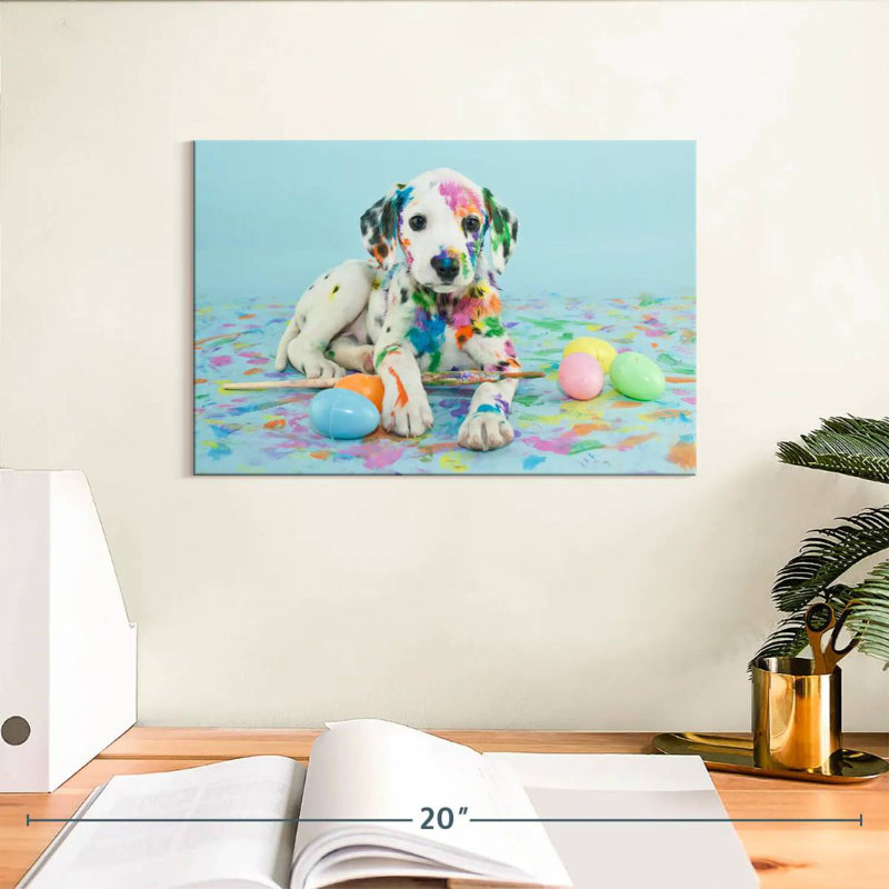 Chiot dalmatien Brampt, H 8 po x l 12 po
