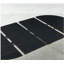 Table extensible, table à manger, table de bureau, table basse, pieds en métal, plateau en panneau de fibres à densité moyenne, 100/140 / 180x100x75cm, doré et noir