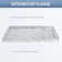 60"W x 32"D Rectangle Shower Base, Marble-Look Acrylic Shower Pan with Anti-slip Texture