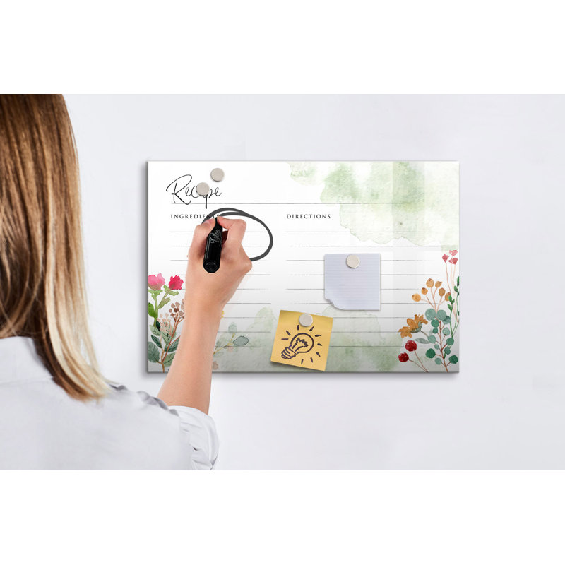 Magnetic Glass Dry Erase Board