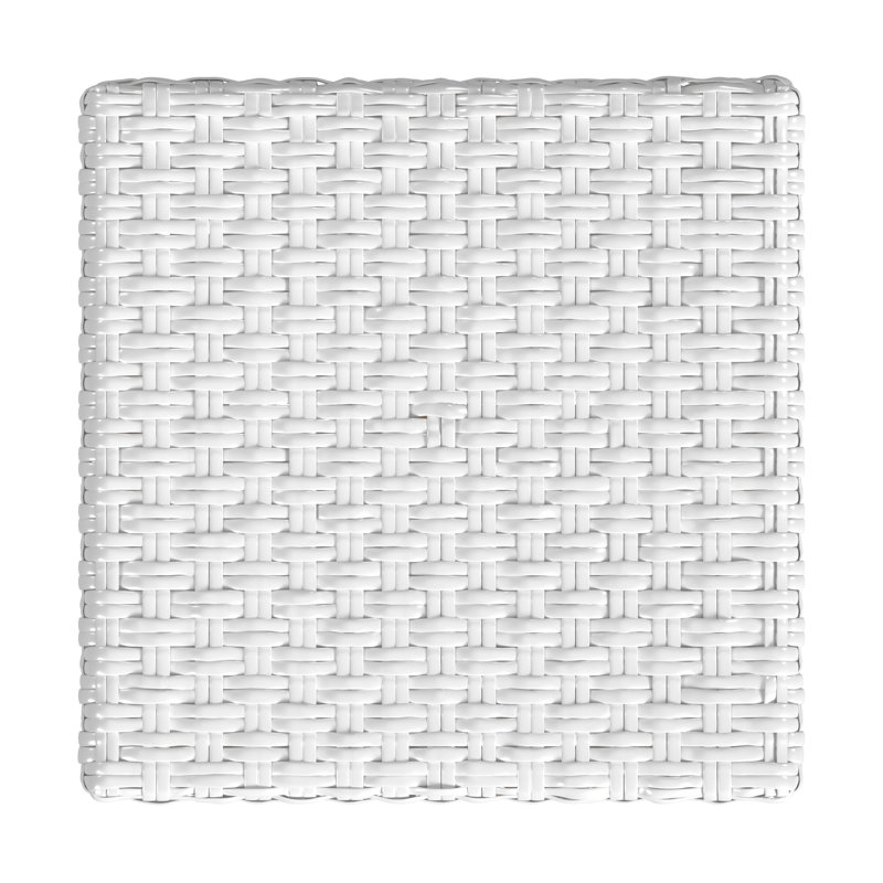 Tabouret de comptoir 24 po Mae, Blanc