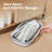 Oshang Flat Mop and Collapsible Bucket OG7, Foldable Bucket with Wheels, 2 Washable Mop Pads