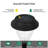 Crystal Solar Pathway Lights 8-Pack - White + Colorful Light