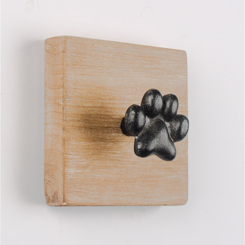 Kaiden Solid Wood Wall Mounted Required Wall Hook