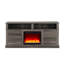 Console avec foyer et chauffage Iris