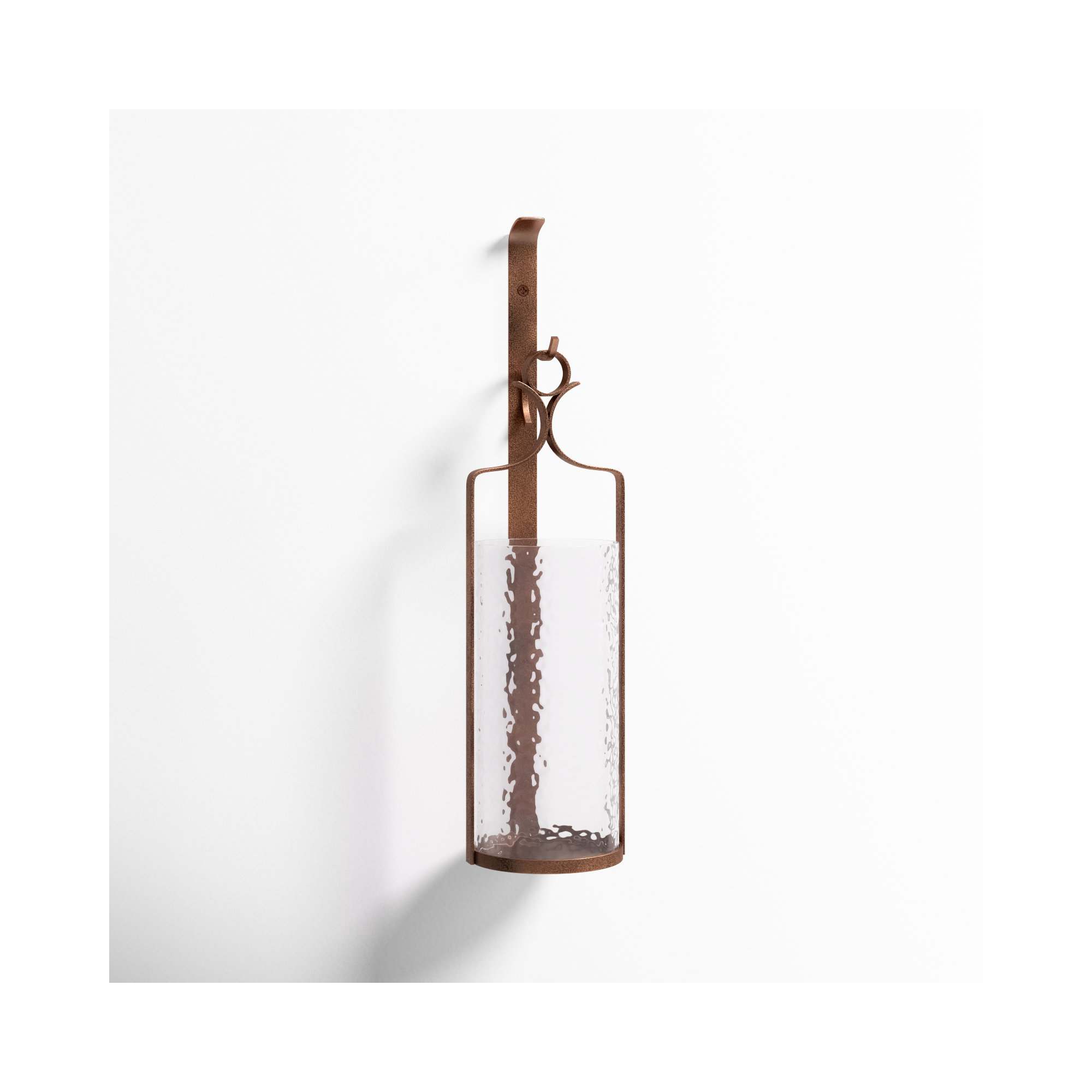 22.5" Glass Tabletop Wall Sconce