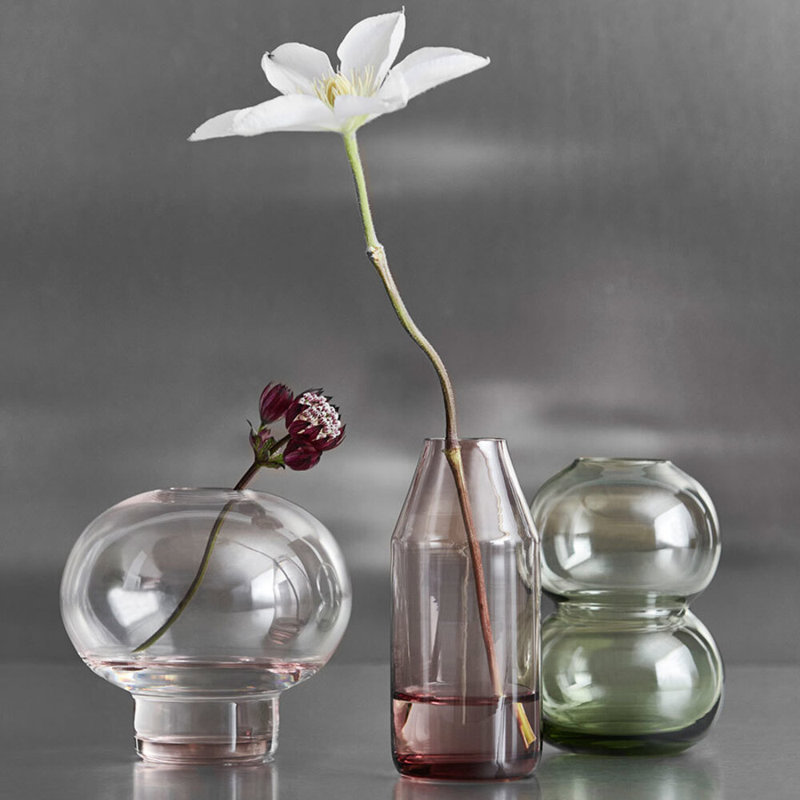 Midsummer Crystal Glass Table Vase