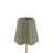 18" Metal Table Lamp With Green Shade-1957445995