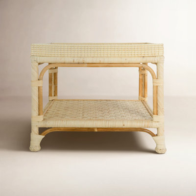 Aldford Rattan Side Table - Side Table