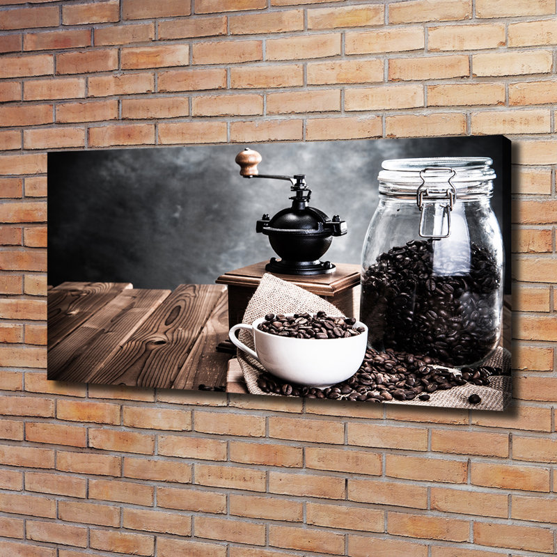 Coffee Grinder - Wrapped Canvas Print