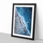 The Beauty of the Ocean in Abstract - Picture Frame Graphic Art Print-55735785-55735786