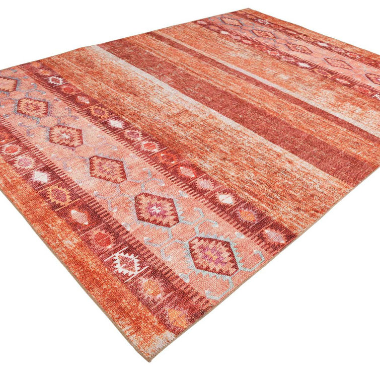 Audreyann Chenille Geometric Indoor Rug