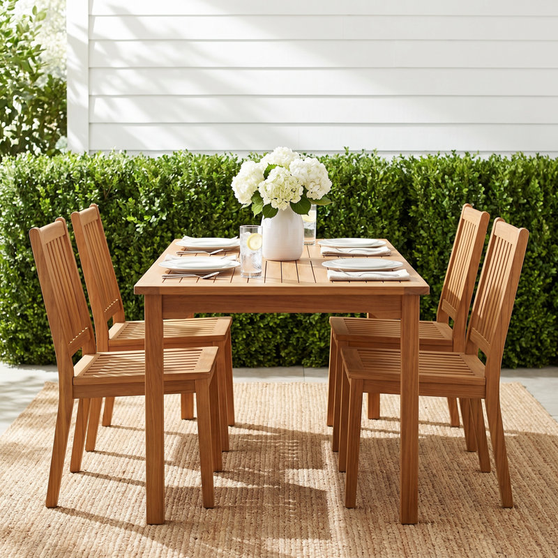 Everlean Beckton Solid Wood Dining Table