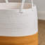 Cotton Round Laundry and Storage Basket - 21.7" x 21.7" x 13"-106776505