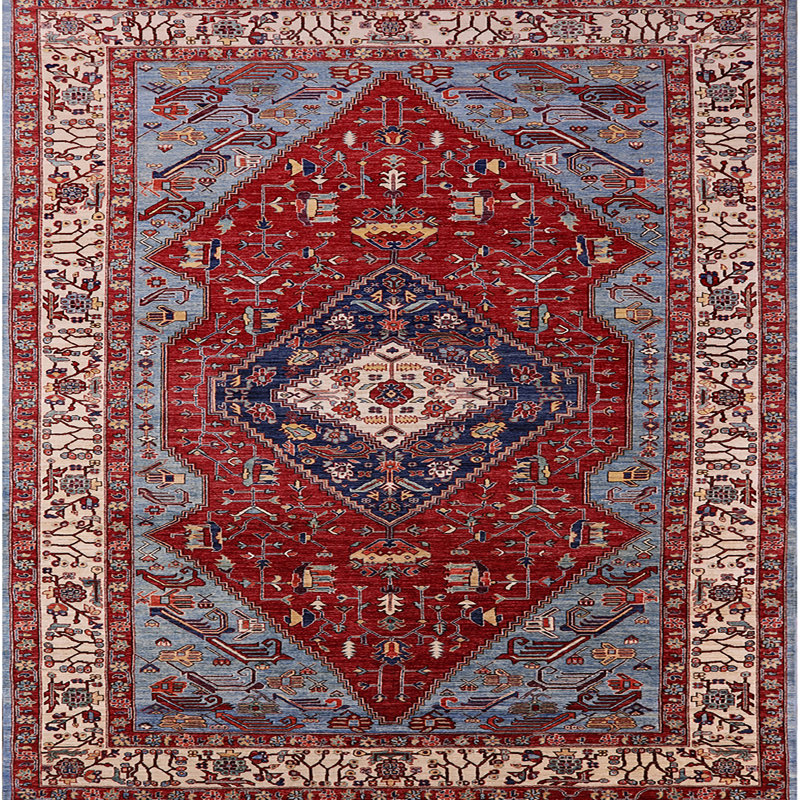 Oriental Indoor Rug, Square 8'