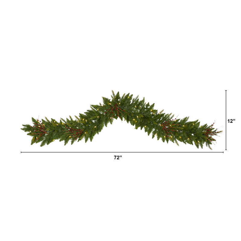 guirlande de 6 pi 50 lumières claires