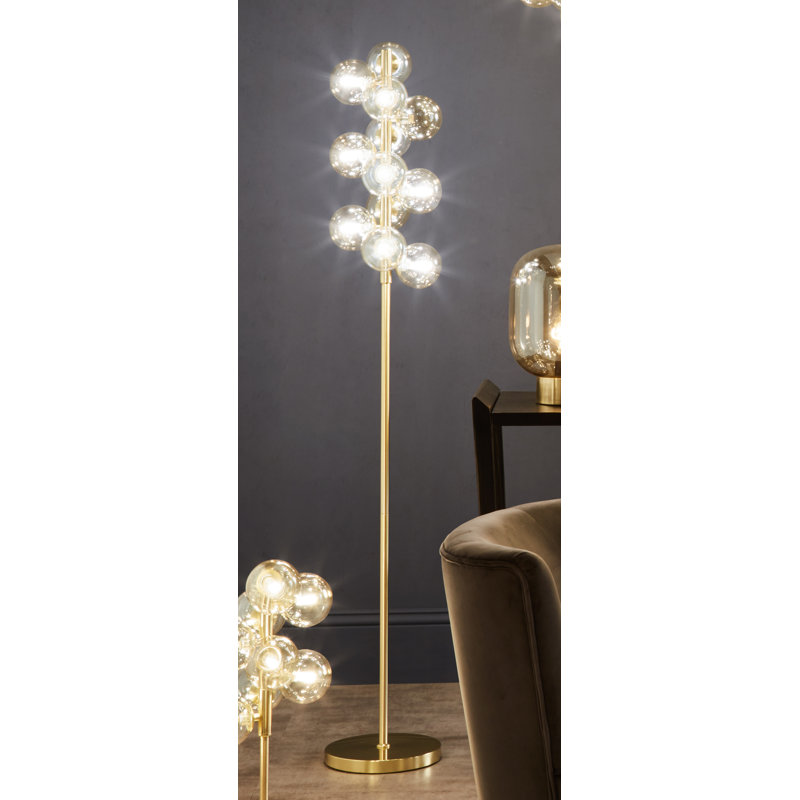Ailis 158cm Novelty Floor Lamp, Gold