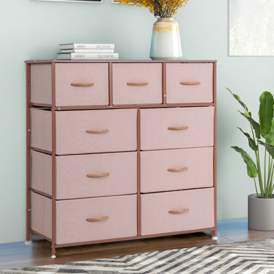 Commode 9 tiroirs Kelecia